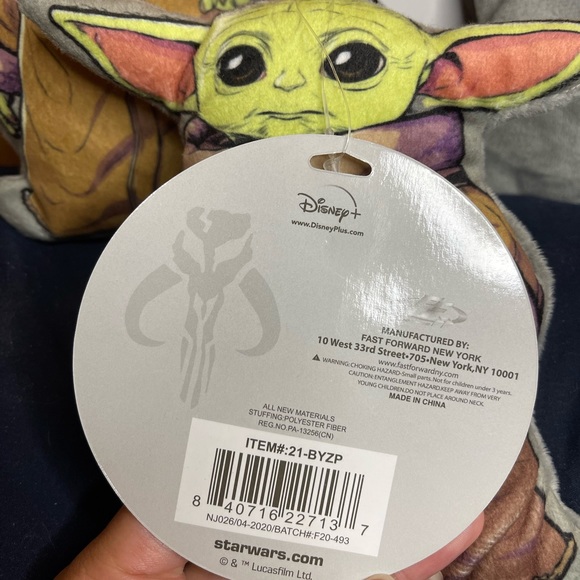 Star Wars Yoda Pouch With Clip - Picture 2 of 2